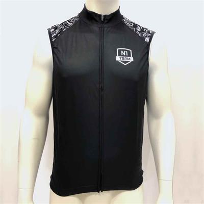 Pánská cyklo vesta Northwave Pro Windproof Light Vest Custom black              